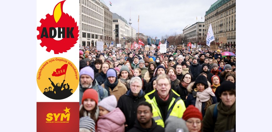 LASST UNS FASCHISTISCHEN ORGANISATIONEN ENTGEGENTRETEN, REVOLUTIONÄRE ORGANISATIONEN STÄRKEN!