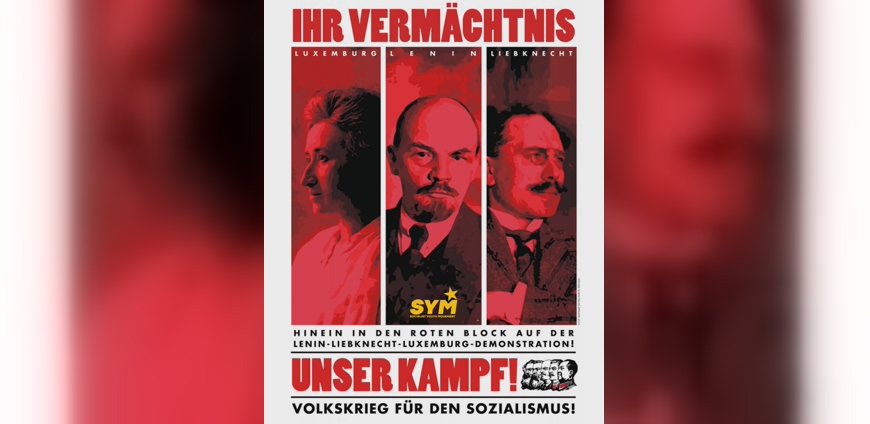 SYM'den LLL Yürüyüşüne Çağrı:Sie zu ehren heißt, ihren Kampf zu vergrößern!