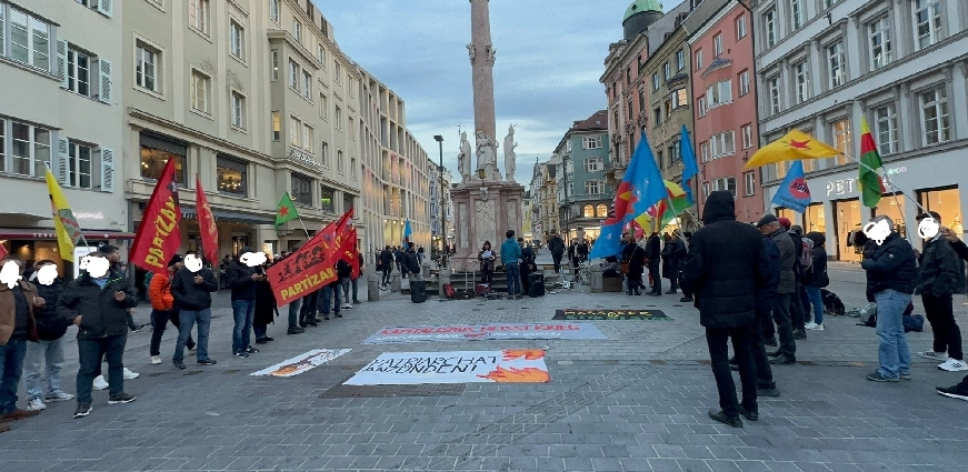 Kayyım Saldırganlığına Karşı Innsbruck'da Miting Yapıldı!