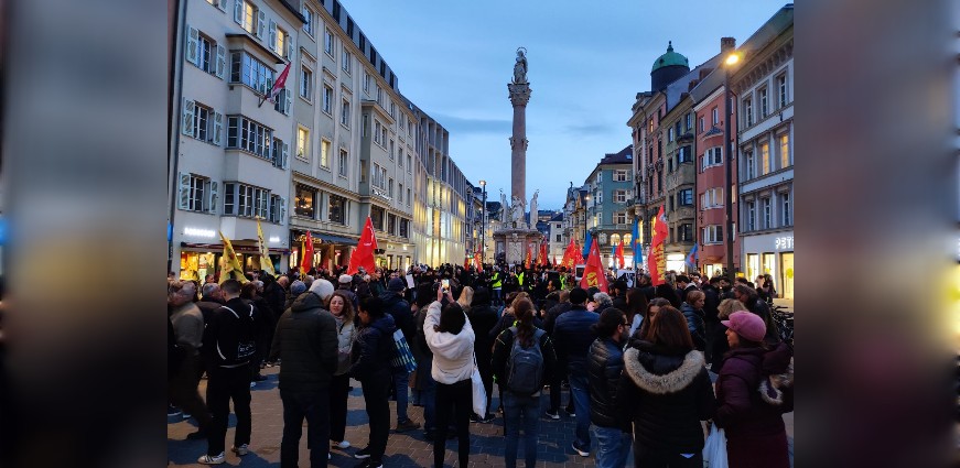 ADGB'nin Çağrısıyla Bir araya Gelen Kitleler Arap Alevi Katliamını Protesto Etti!