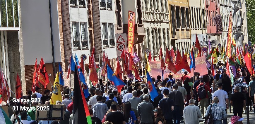 Avrupa'da 1 Mayıs, Coşkuyla Kutlandı