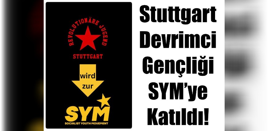 Stuttgart Devrimci Gençlik (RJS) SYM'ye Katıldı!