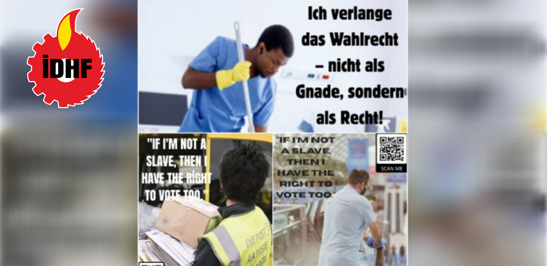 IDHF-Initiative für das Wahlrecht: Count Me In