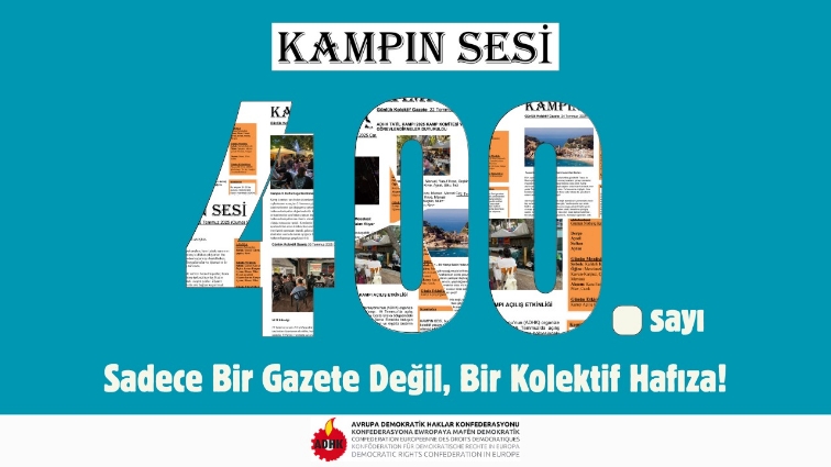 Kampın Sesi Gazetesi 400. Sayısı Çıktı!
