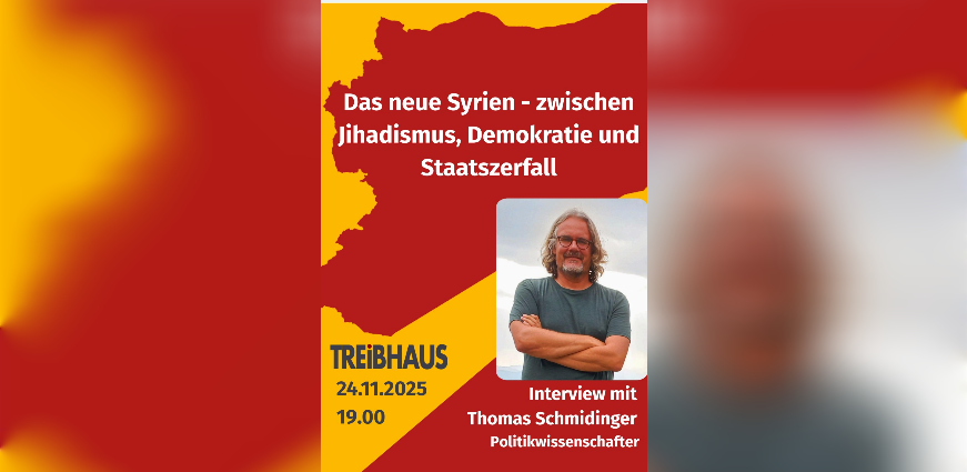Siyasal Bilimci Thomas Schmidinger ile Söyleşi