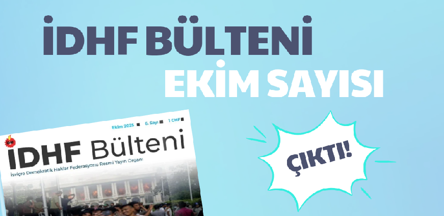 İDHF Bülteni’nin Ekim Sayısı Çıktı!