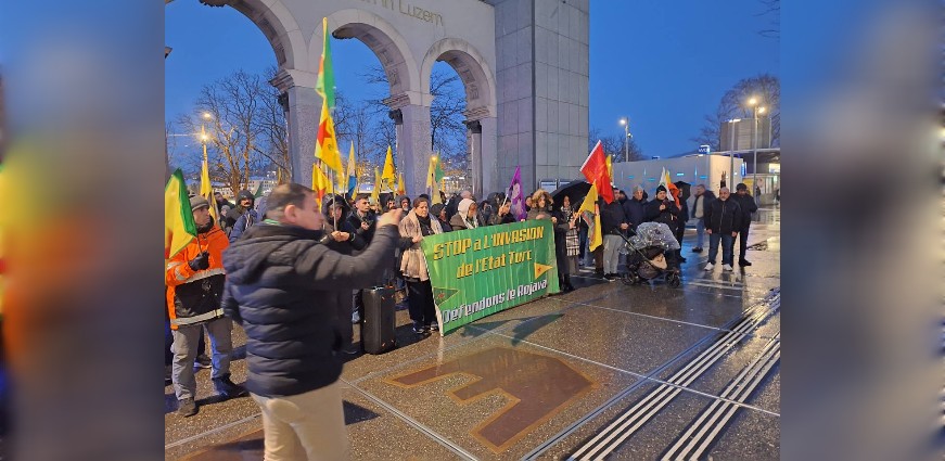 Halep’teki Saldırılar Luzern'de Protesto Edildi.