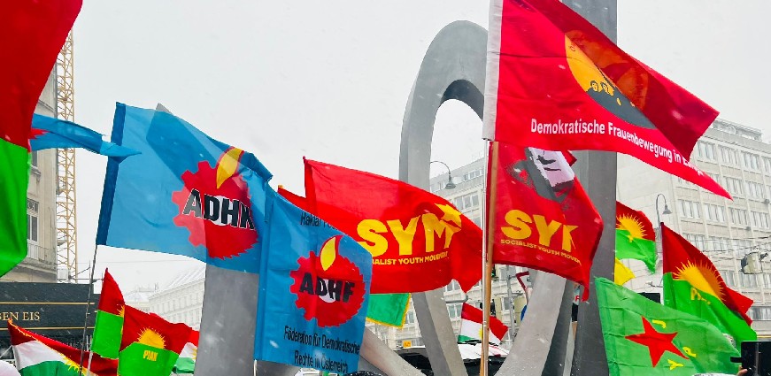 Halep'teki Saldırılar Viyana'da Protesto Edildi!