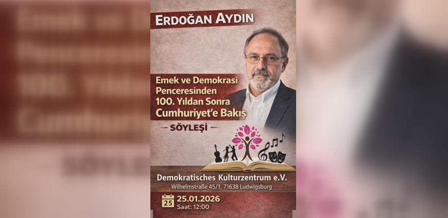 ADHF, Erdoğan Aydın Söyleşileri Gerçekleştirecek