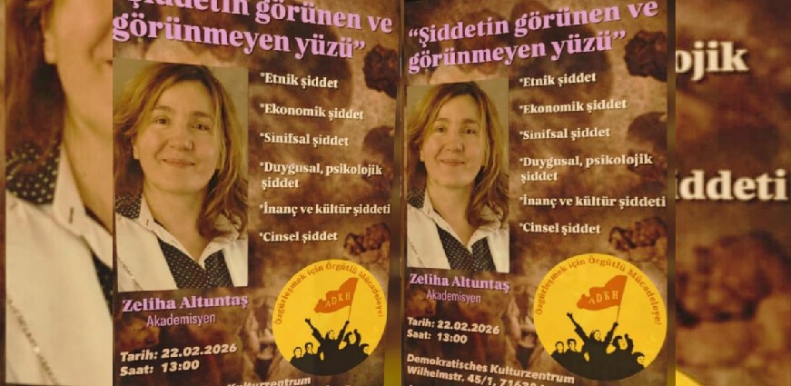 ADKH'den Ludwigsburg'da Panel: Şiddetin Görünen ve Görünmeyen Yüzü