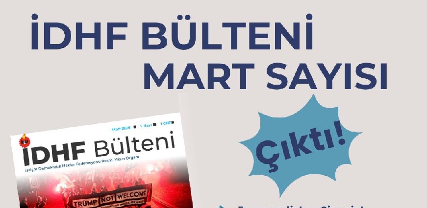 İDHF Bülteni’nin Mart  2026 Sayısı Çıktı!