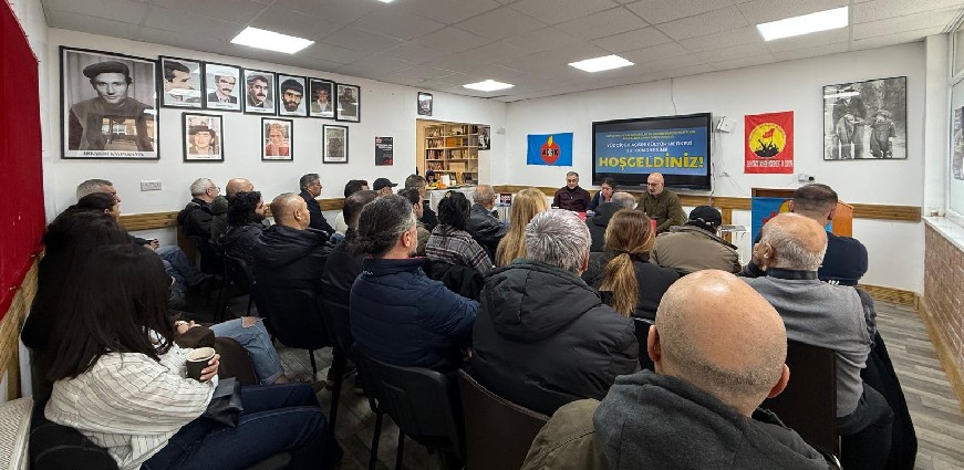 Londra-Yüz Çiçek Açsın Kültür Merkezi 27. Kongresi’ni Gerçekleştirdi