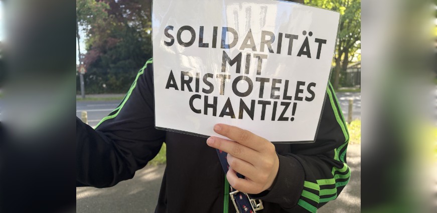 Atina’daki Prosfygika Komünü’ne Yönelik Saldırı Frankfurt’ta Protesto Edildi