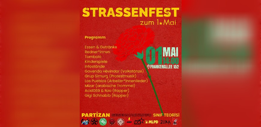 Frankfurt'ta 1 Mayıs Şenliğinde Buluşalım!
