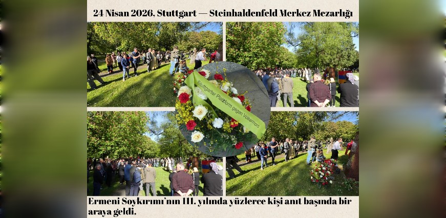 Stuttgart'ta Ermeni Soykırımı'nın 111. Yılı Anıldı