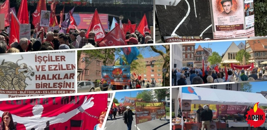 Avrupa Kentlerinde 1 Mayıs Coşkuyla Kutlandı!