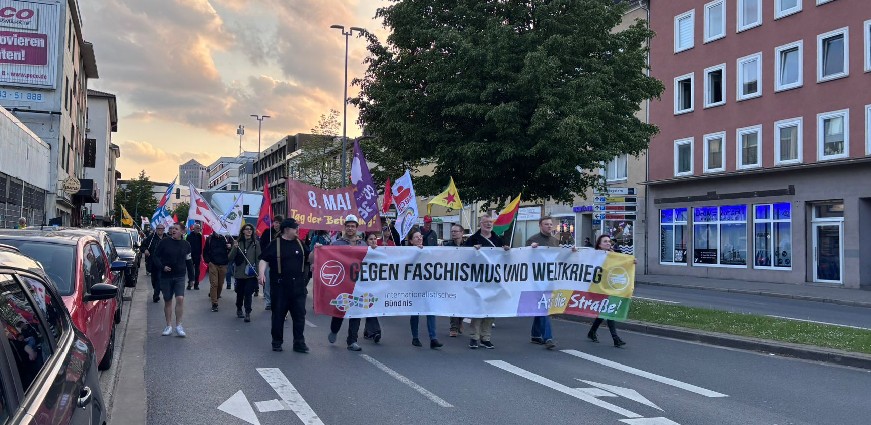 8 Mayıs Faşizme Karşı Zafer Günü'nde Essen'de Eylem