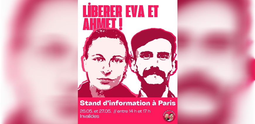 Suriye'de Tutsak Edilen Eva Maria Michelmann ve Ahmet Polad Derhal Serbest Bırakılmalıdır!