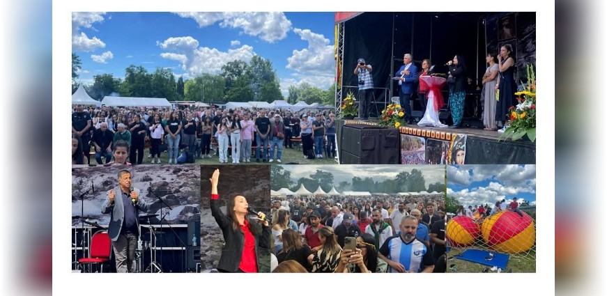Binler 16. Avrupa Dersim Kültür Festivalinde Buluştu!