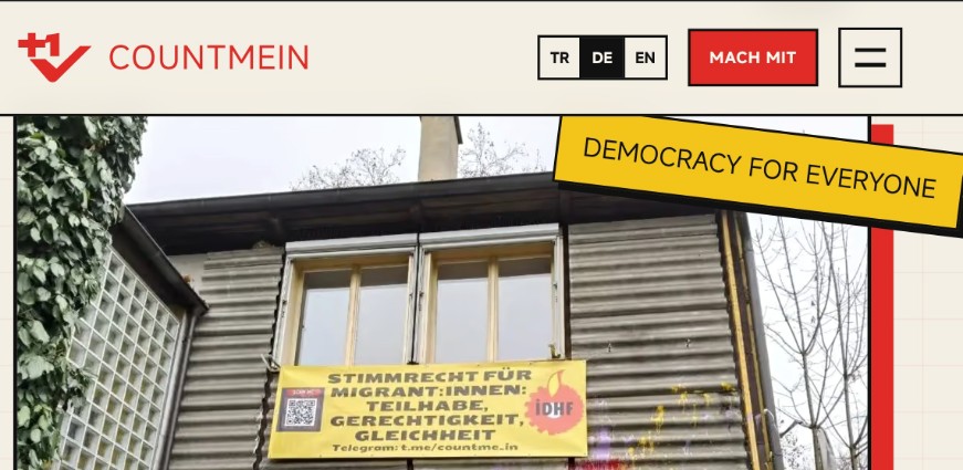İDHF Öncülüğünde Kurulan CountMeIn İnisiyatifinin İnternet Sitesi Yayında!