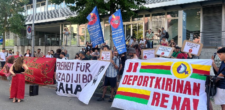 Zürih’te Bahar Yalçınkaya ile Dayanışma Eylemi