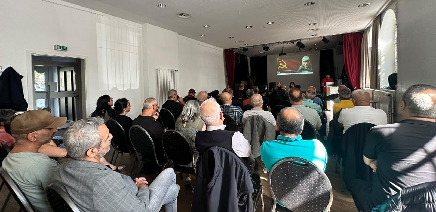 Haydar Kutan (Hoca) yoldaş Bielefeld'de Anıldı!