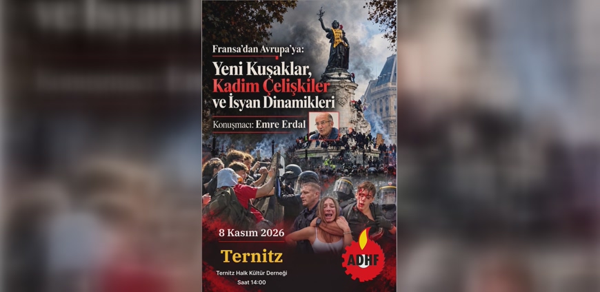 ADHF'den Avrupa'da Gelişen kitle Hareketleri Panellerine Çağrı!