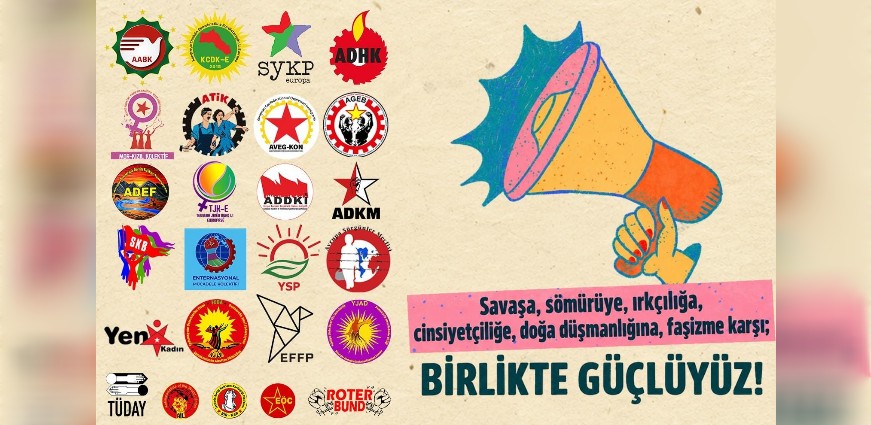 Köln’de 25 Kurum Bir Araya Geldi: Avrupa’da Birleşik Mücadele ve Dayanışmayı Büyütme Kararı