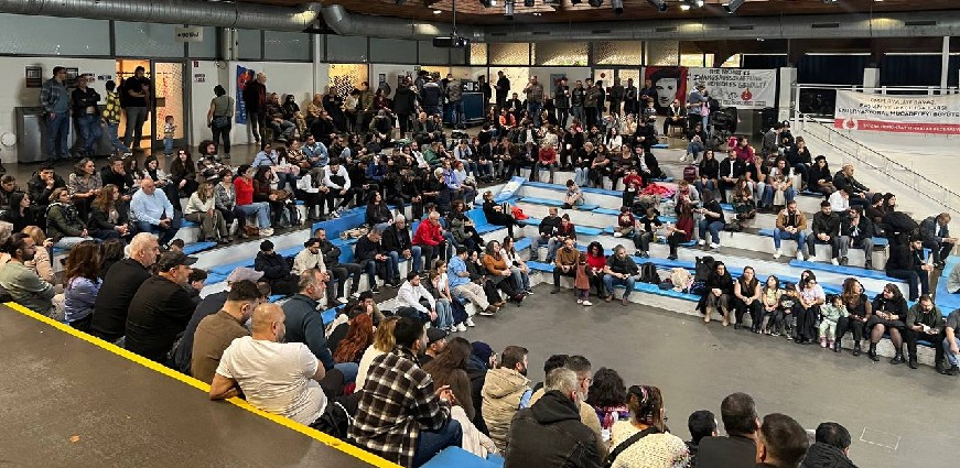 Zürih'te Halk Buluşması: Emperyalist Savaşlara ve Göçmen Düşmanlığına Karşı Sesler Birleşti!