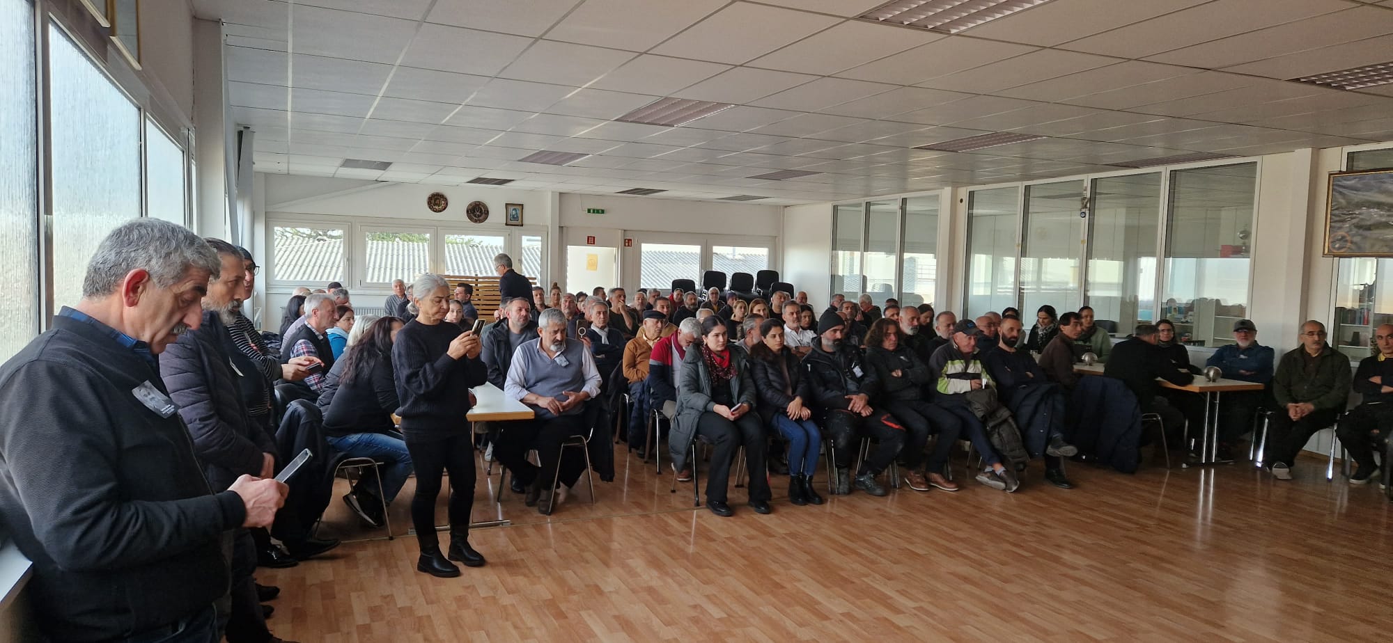 Turan Tercan Yoldaşı Son Yolculuğuna Uğurladık. konulu fotoğraflar