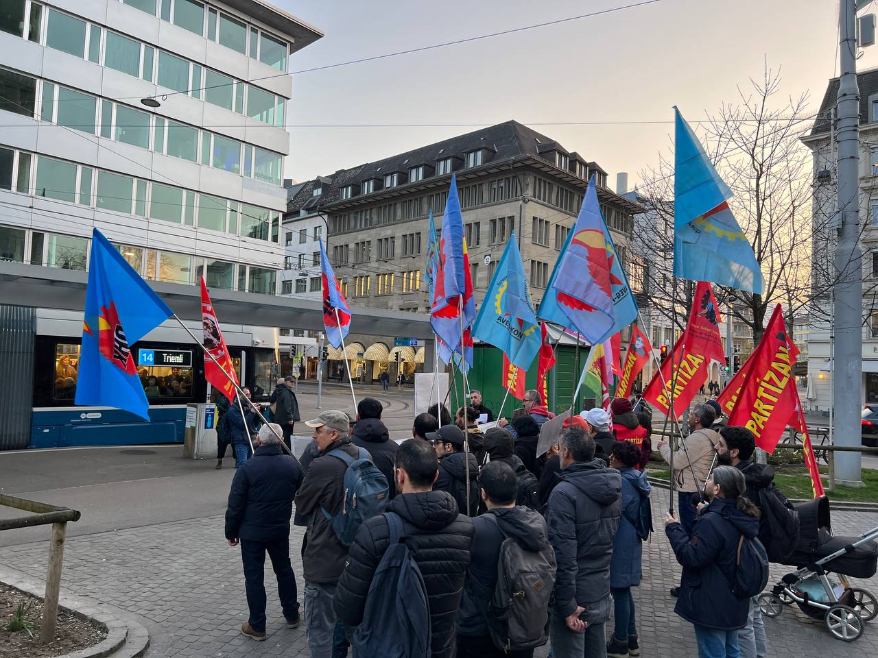 Gözaltılar Zürih'te Protesto Edildi! konulu fotoğraflar