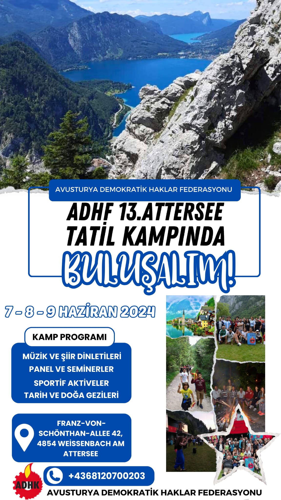 ADHF 13. Atteresee Kolektif Tatil Kampında Buluşalım! konulu fotoğraflar