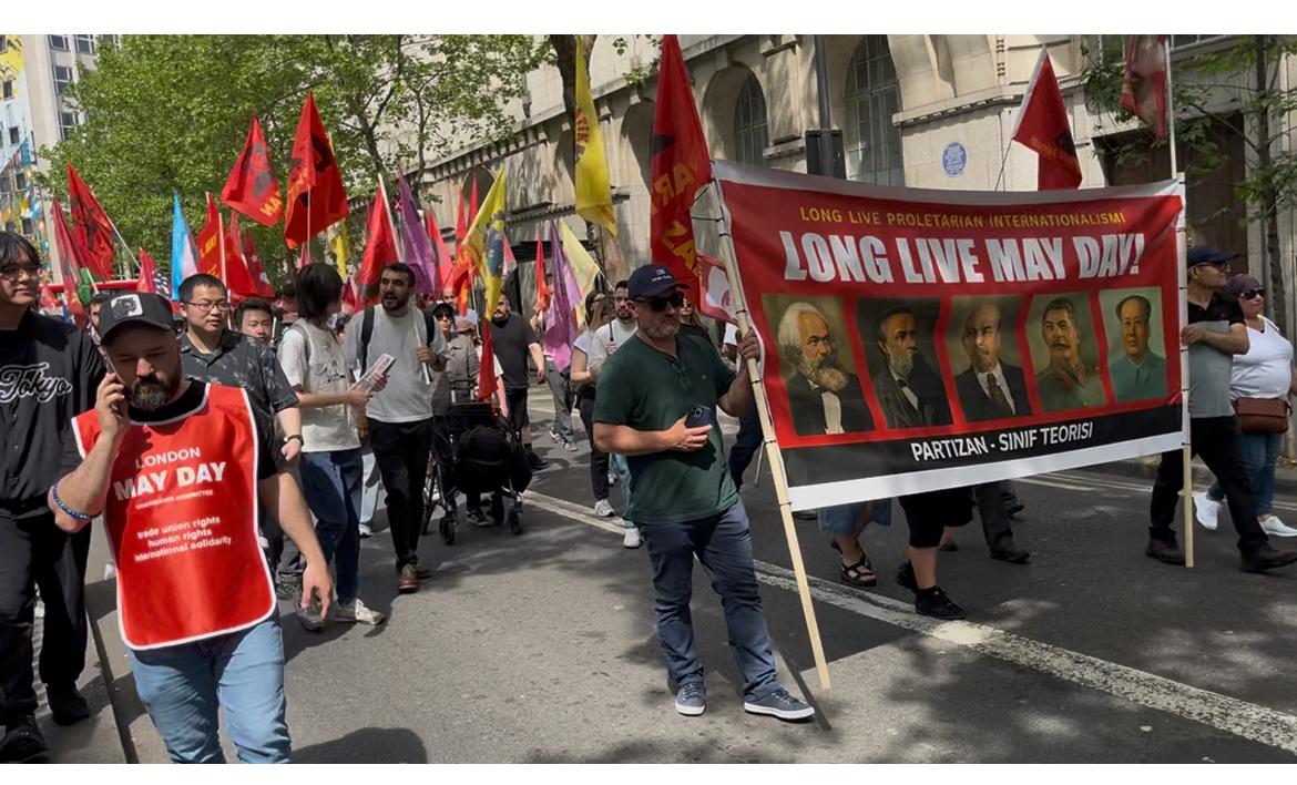 Avrupa'da 1 Mayıs, Coşkuyla Kutlandı konulu fotoğraflar