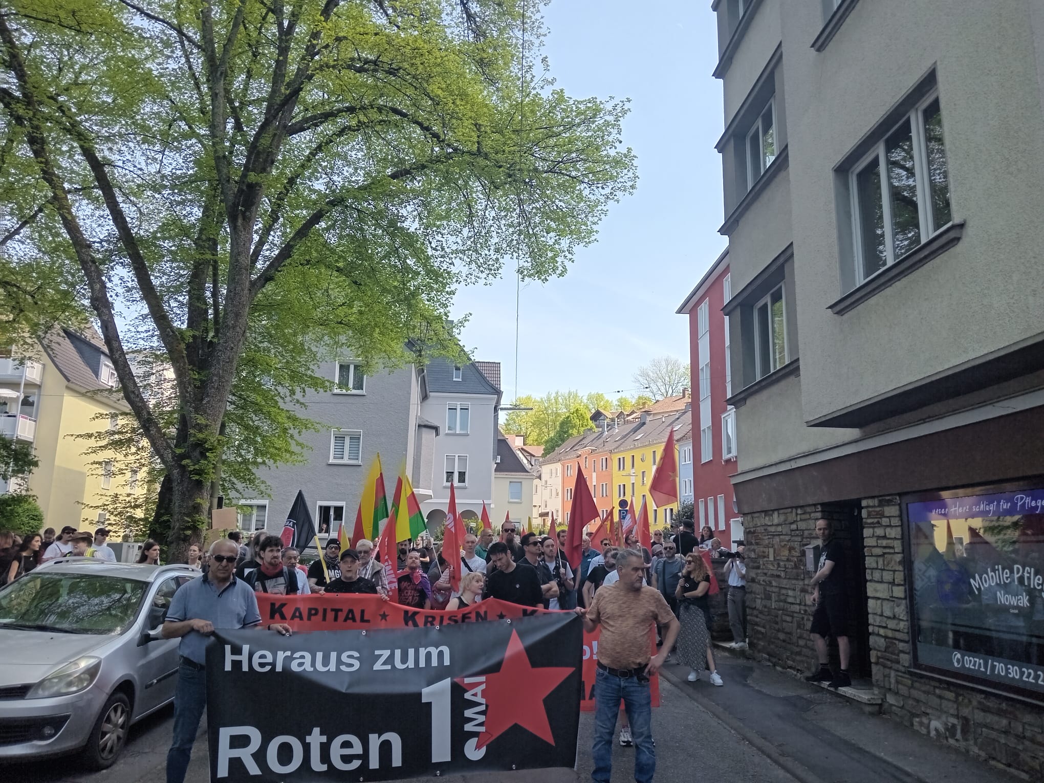 Avrupa'da 1 Mayıs, Coşkuyla Kutlandı konulu fotoğraflar