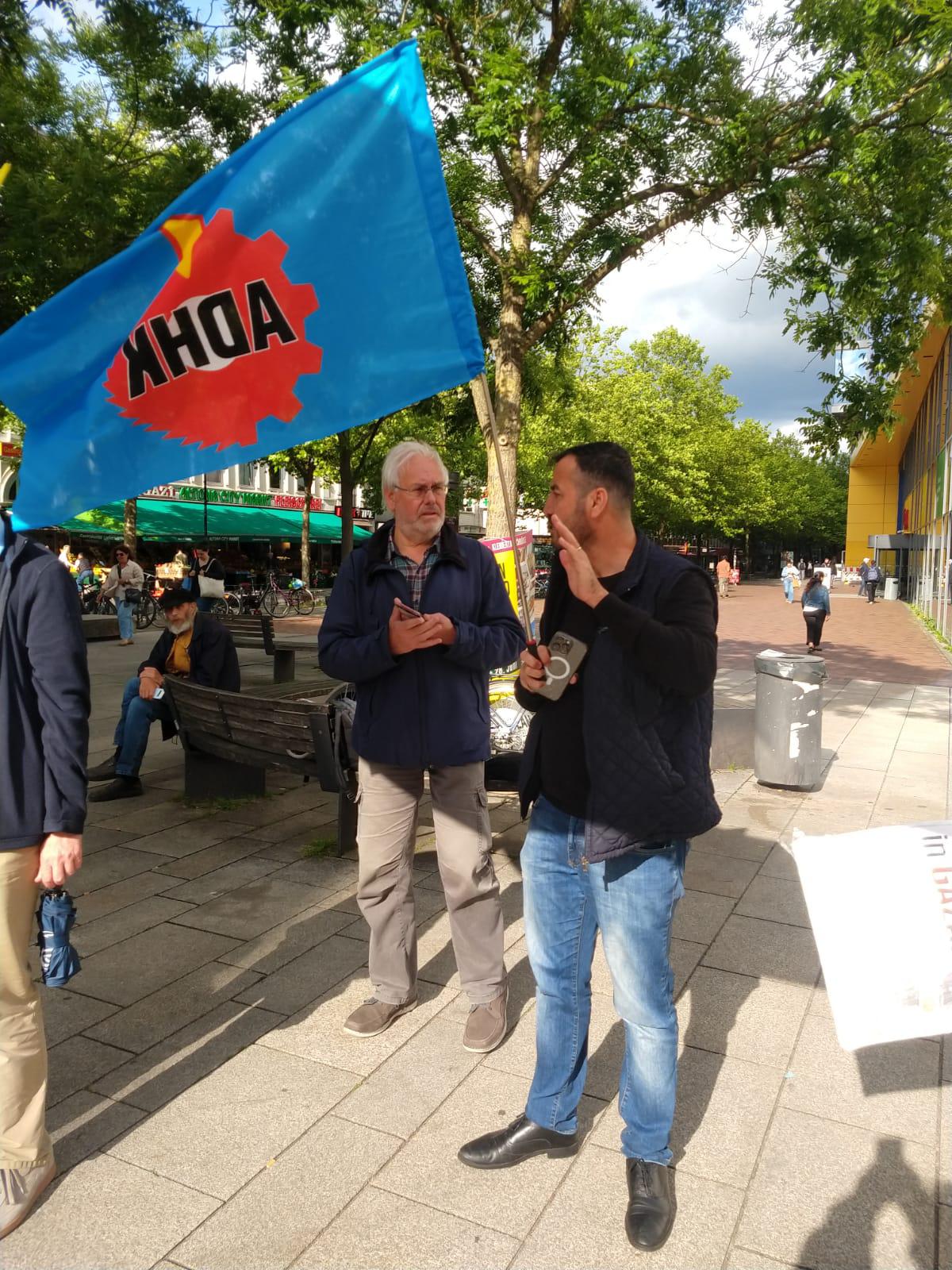 Hamburg'da Emperyalist Saldırılara Karşı Miting konulu fotoğraflar