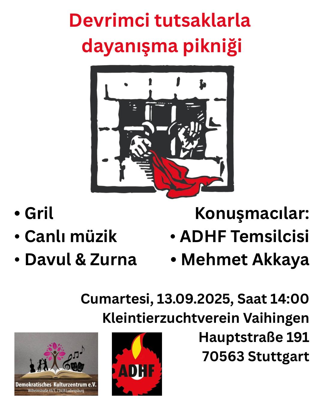 Ludwigsburg’ta Dayanışma Pikniği konulu fotoğraflar