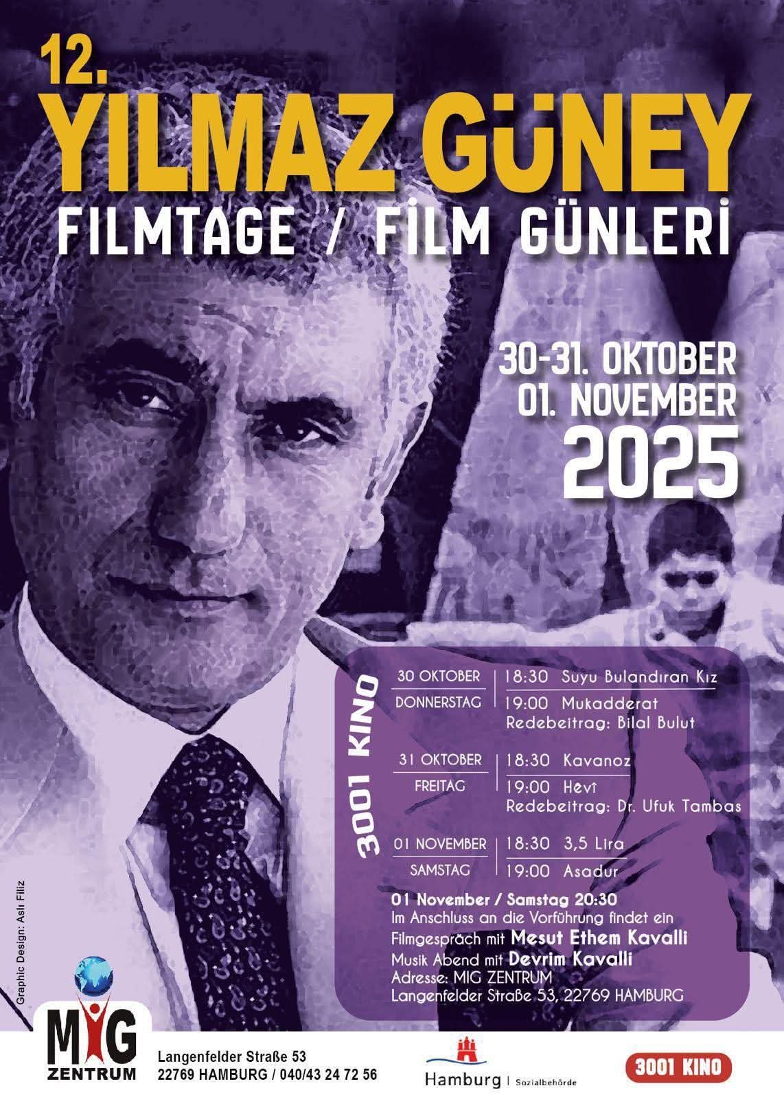 Hamburg'da Yılmaz Güney Film Günleri konulu fotoğraflar