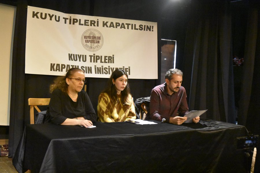 Kuyu Tipleri Kapatılsın İnisiyatifi'nin Kuruluşunu Selamlıyor, Mücadelesini Avrupa'ya Taşıyoruz! konulu fotoğraflar