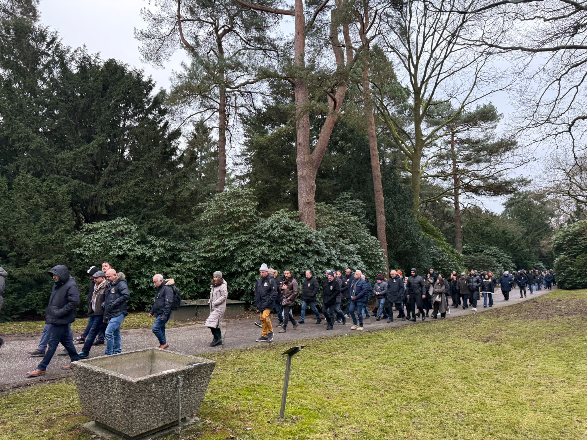 Hasan Gel Hamburg ta Yapılan Cenaze Töreniyle Uğurlandı! konulu fotoğraflar