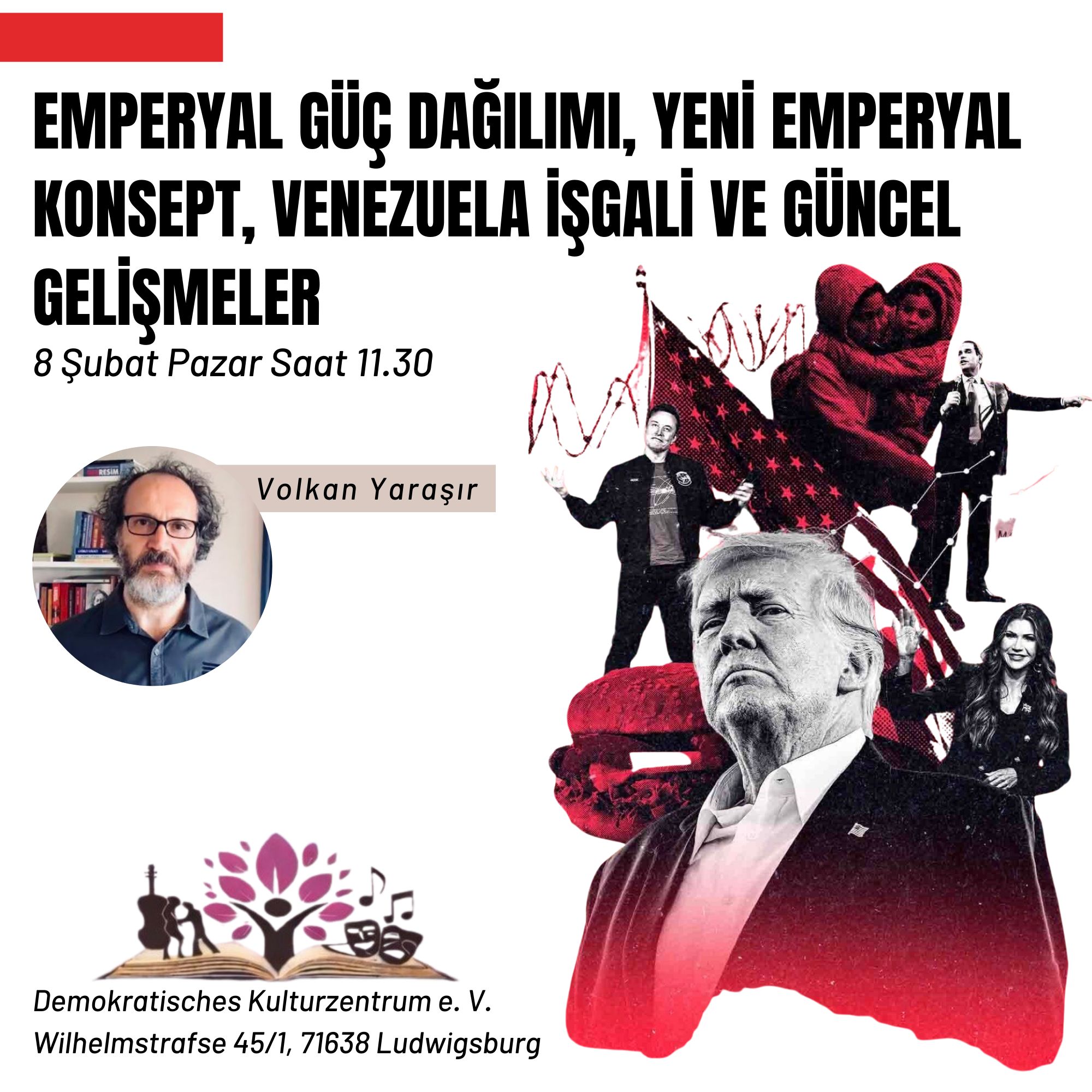 Emperyal Güç Dağılımı, Yeni Emperyal Konsept, Venezuela İşgali ve Güncel Gelişmeler Paneli konulu fotoğraflar