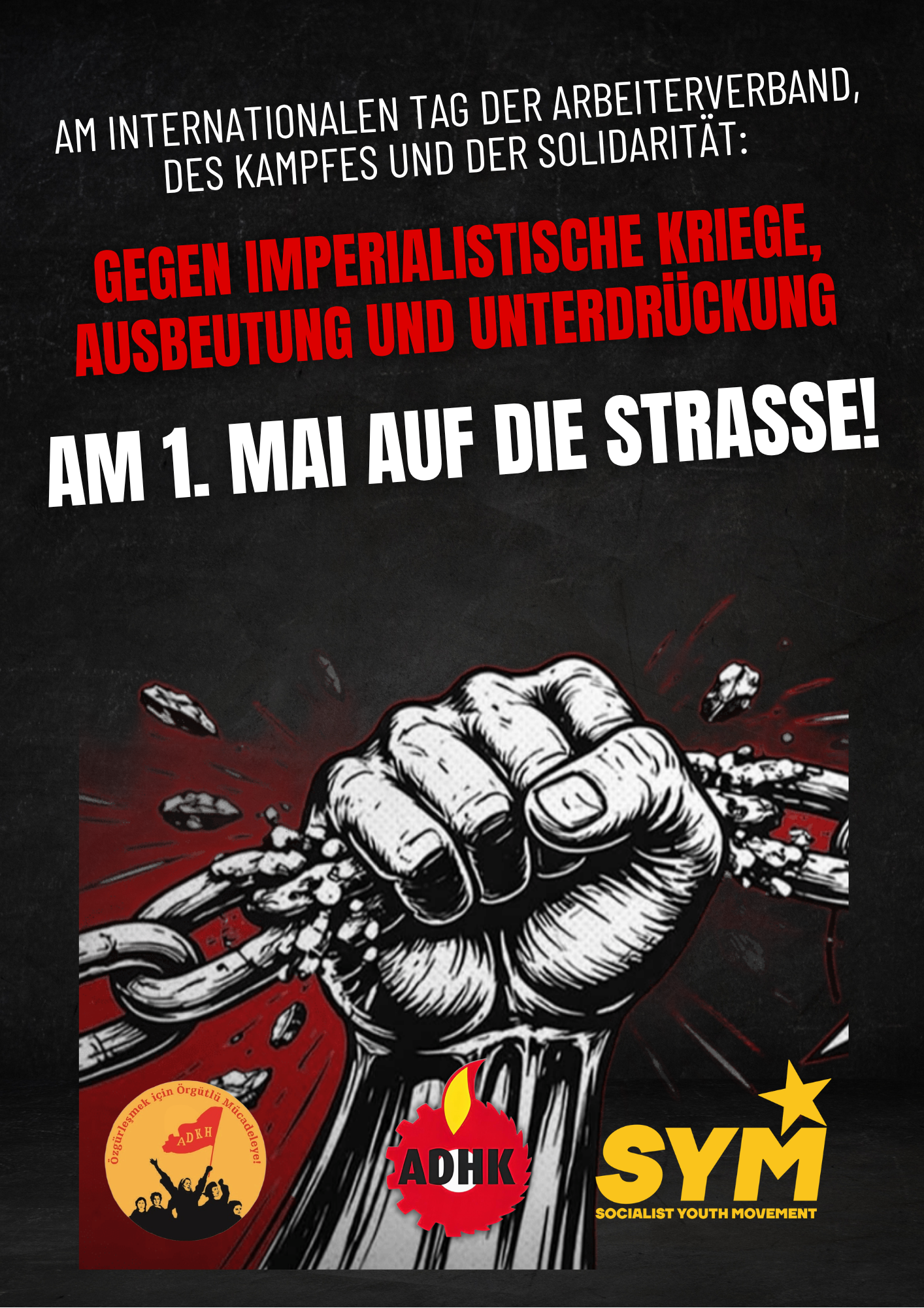 ADHK, ADKH ve SYM'den 1 Mayıs Çağrısı! konulu fotoğraflar