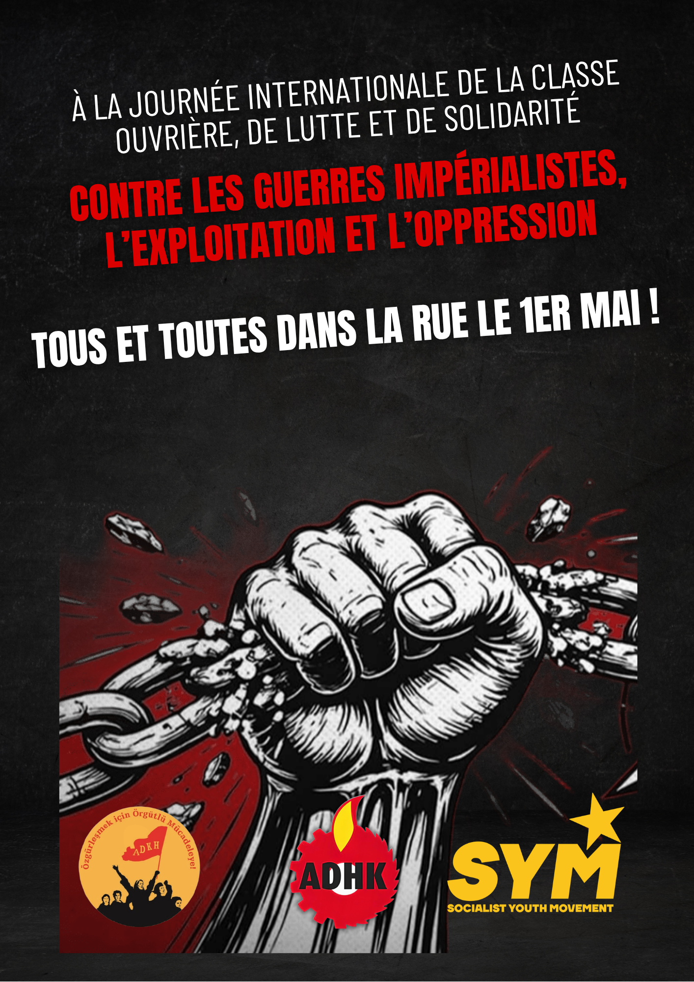 ADHK, ADKH ve SYM'den 1 Mayıs Çağrısı! konulu fotoğraflar