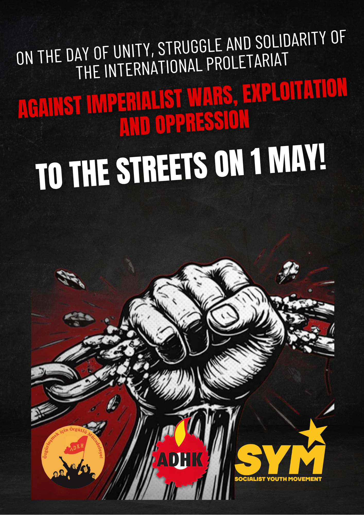 ADHK, ADKH ve SYM'den 1 Mayıs Çağrısı! konulu fotoğraflar