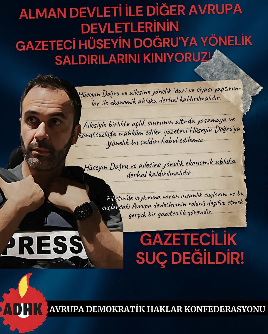 ADHK'dan Açıklama: Özgür ve Devrimci Basın Susturulamaz! konulu fotoğraflar