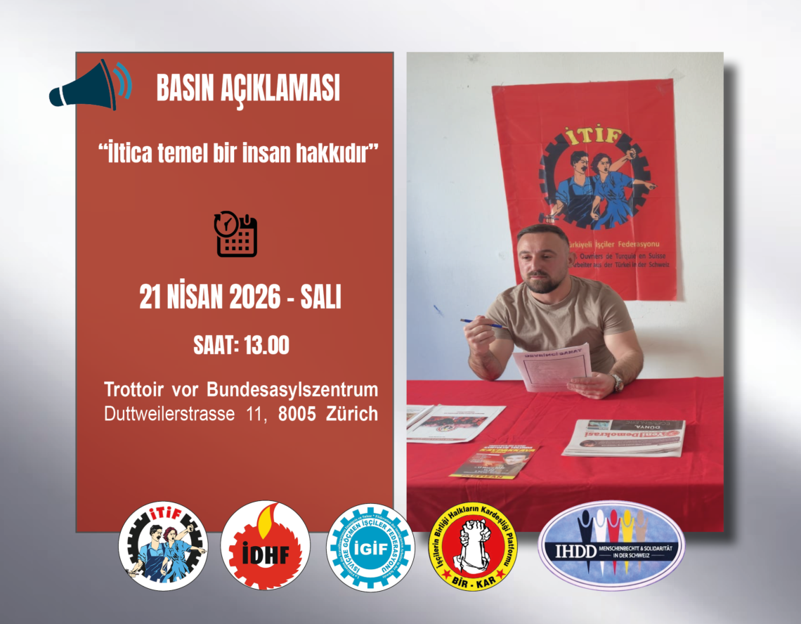 Zürih'te Basın Açıklamasına Çağrı! konulu fotoğraflar