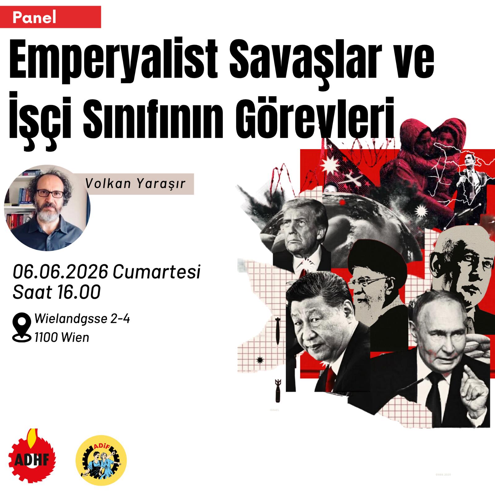 Emperyalist Savaşlar ve işçi Sınıfının Görevleri Panellerine Çağrı! konulu fotoğraflar