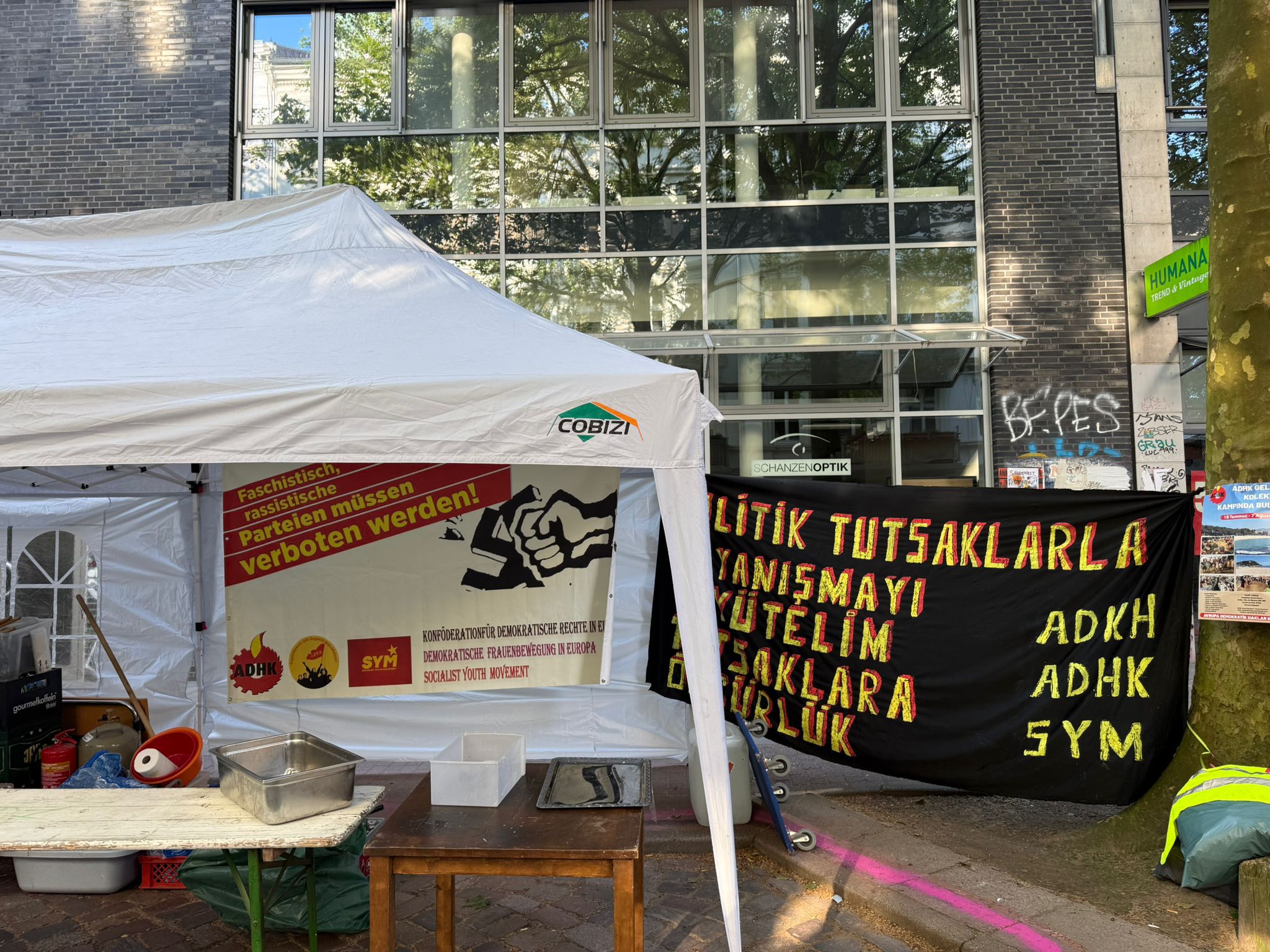 Hamburg’da “Olimpiyatlara Hayır” Festivali konulu fotoğraflar