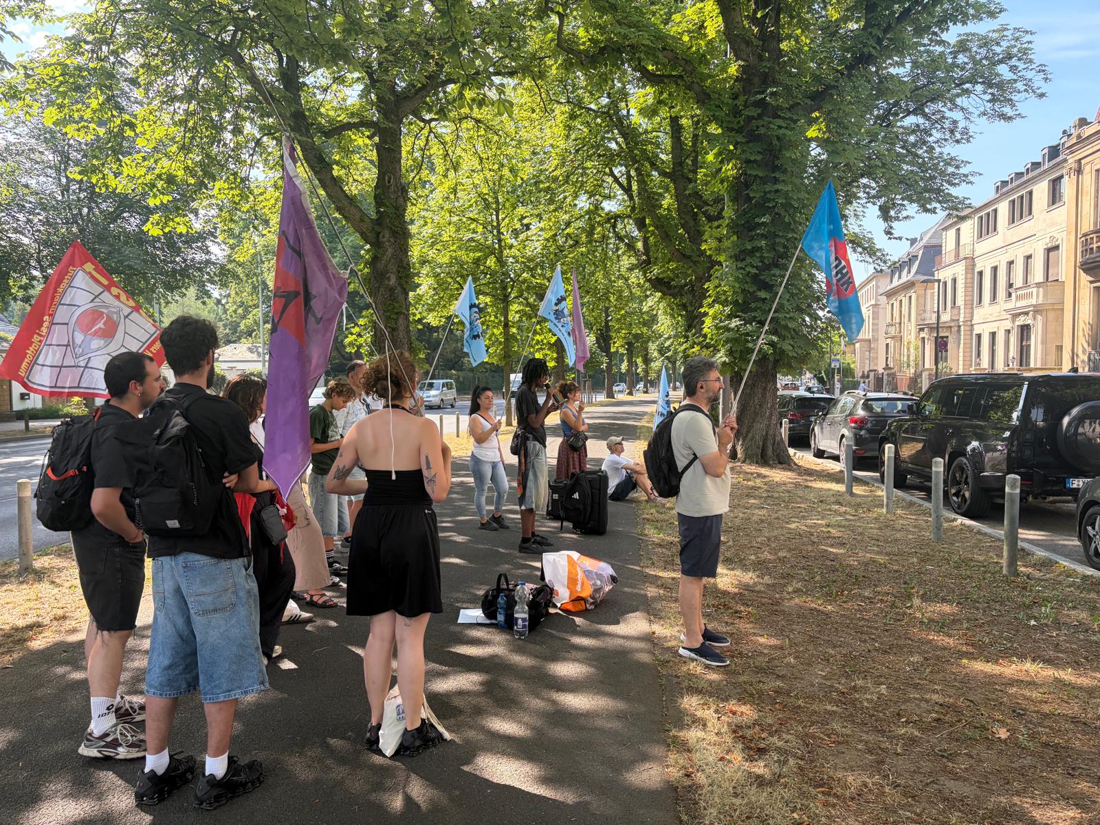 Frankfurt’ta Prosfygika Direnişiyle Dayanışma Eylemi konulu fotoğraflar
