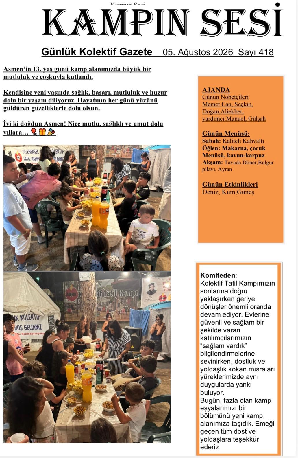 ADHK Geleneksel Kolektif Tatil Kampı (2026) Başarıyla Gerçekleştirildi! konulu fotoğraflar
