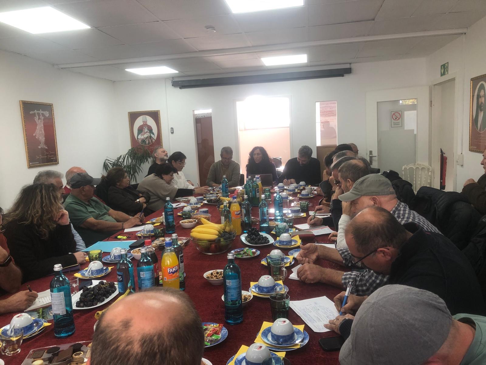 Avrupa’daki 22 ilerici kurumdan birlikte mücadele kararı konulu fotoğraflar